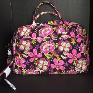 Vera Bradley Weekender Pirouette Pink Bag